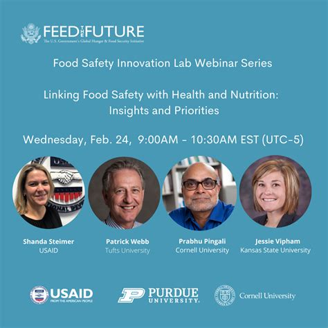 Linking Food Safety With Health And Nutrition Insights And Priorities