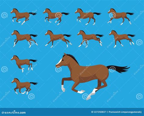 Running Horse Animation