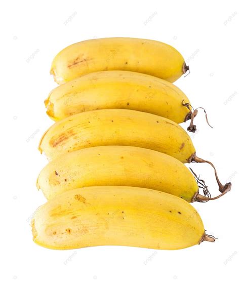 Five Bananas Results Placed Fruit Food Banana Photo Background And