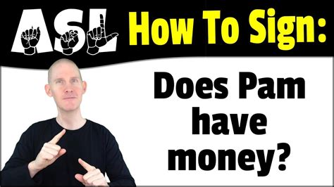 How To Sign HAVE MONEY In ASL American Sign Language Lessons Learn