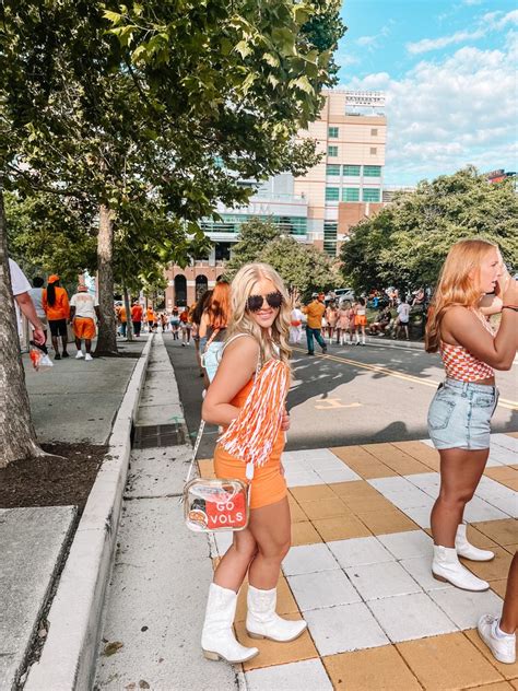 Tennessee Football Gameday Sorority Vols Knox Knoxville Utk Sec