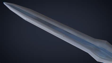 Blender Sword Model Turbosquid 1453707