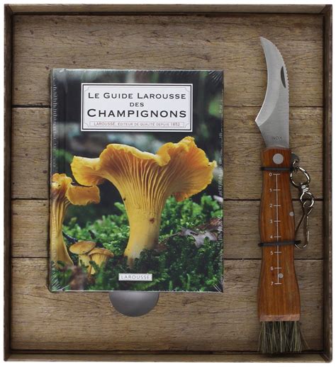 Amazon Fr Coffret Le Guide Larousse Des Champignons Eyssartier