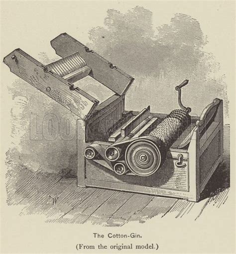 The Cotton Gin Stock Image Look And Learn