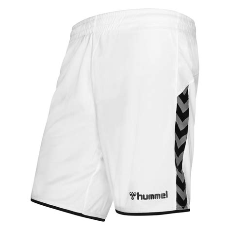 Hummel Shorts Authentic Poly Hvid Sort