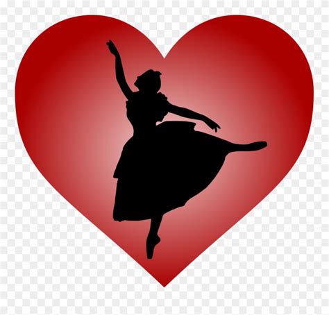 Ballet Svg Pink Happy Valentine Day Ballet Clipart 1090692