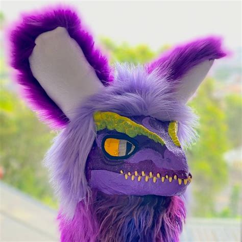 Premade Dino Mask Fursuit Head Etsy