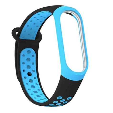 Beline Pasek Mi Band Granatowo Bia Y Navy Blue White Design Beline