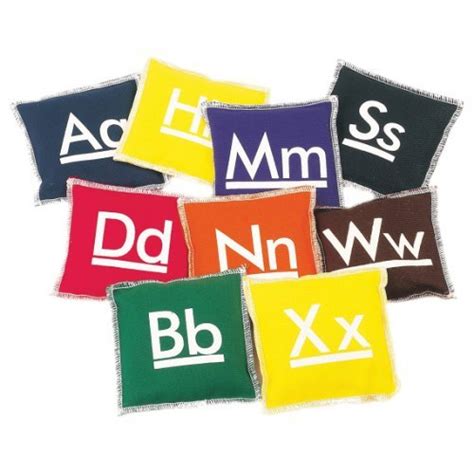 Multicolor Kids Play Alphabet Bean Bags, Size: 10 X 10 Cms at best ...