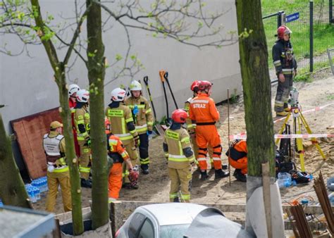 Zawaliła się kamienica przy Łąkowej 14 Pod gruzami zginął 52 letni