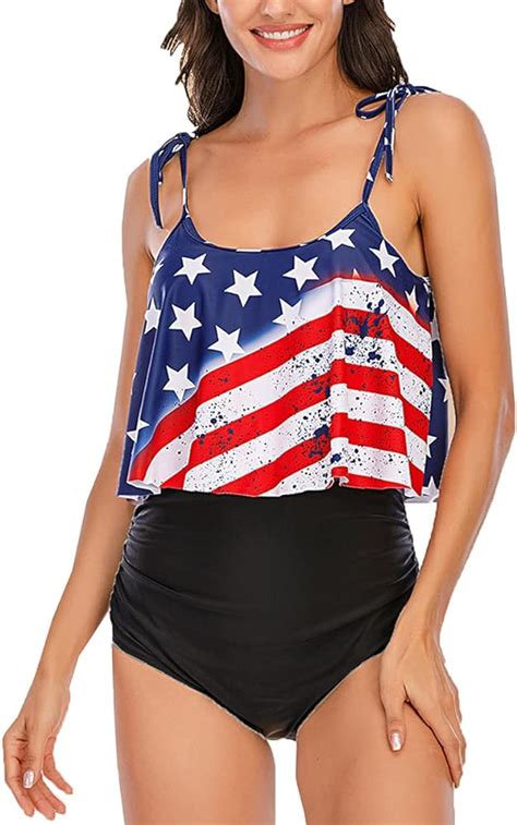 Patriotic Tankini Swimsuit Atelier Yuwa Ciao Jp