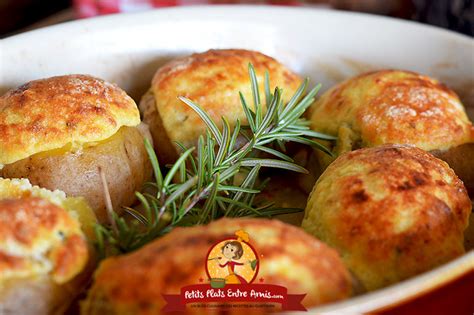 Pommes de terre soufflées au chèvre Petits Plats Entre Amis