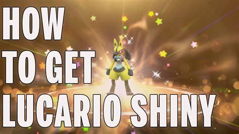 Come Ottenere Lucario Shiny Su Pok Mon Scarlatto Violetto Youtube