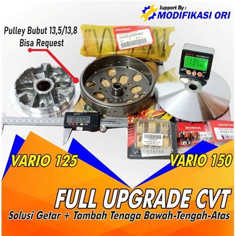 Paket Cvt Vario Paket Komplit Full Spek Upgrade Cvt Honda Vario