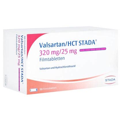 Valsartan Hct Stada Mg Mg Filmtabletten St St Online