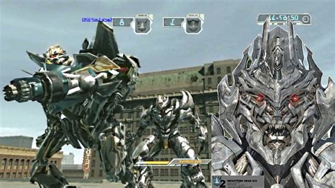 Transformers Revenge Of The Fallen Gameplay Megatron Youtube