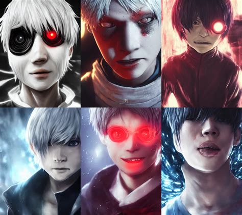 Portrait Art Of Kaneki Ken 8 K Ultra Realistic Lens Stable Diffusion