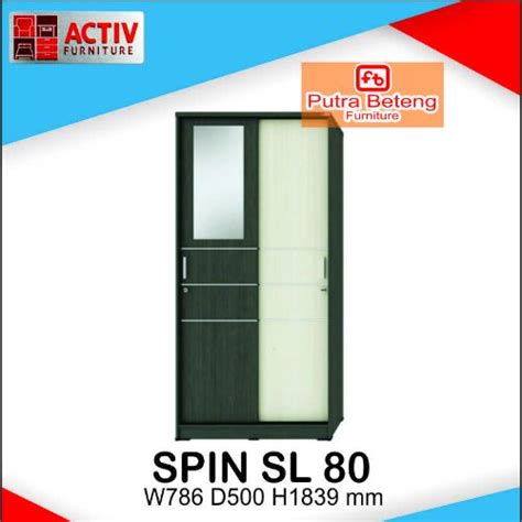 Jual Lemari Pakaian Activ SPIN LP 80 Siding Jogja Di Lapak PUTRA BETENG