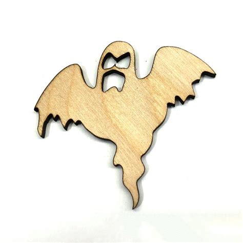 Ghost Halloween Laser Cut Out Unfinished Wood Shape Craft • Cosmic ...