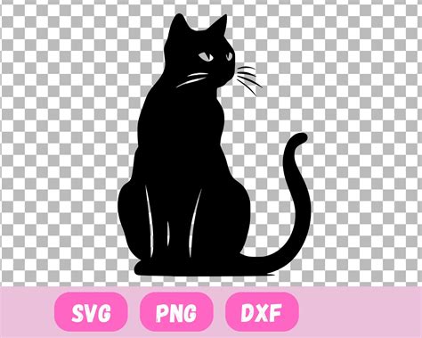 Cat Clipart Cat Svg Cat Silhouette Svg Svg Files for - Etsy