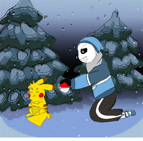 Poketalesans And Pikachu By Crayzypanda On Deviantart