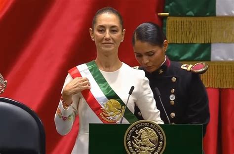 Claudia Sheinbaum Hace Historia Primera Mujer En Asumir La Presidencia