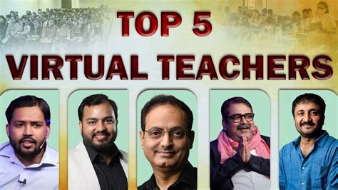 India S Top 5 Best Teachers On Youtube Current Best Teachers In इंडिया Best Indian Famous