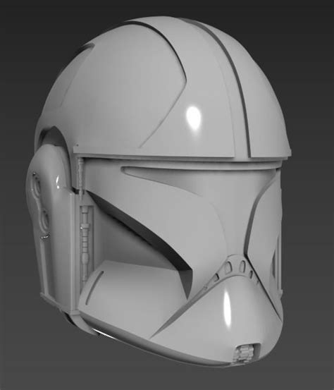 STL Datei Clone Trooper Pilot Helmet N Chest Box 3d Printing STL 3D