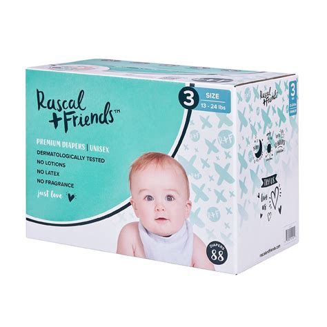 Buy Rascal Friends Premium Diapers Choose Your Size Count Online