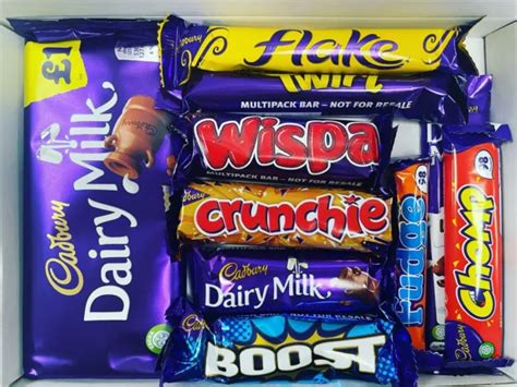 Cadbury Chocolate Sweet Gift Box Hamper Present Dairy Milk Personalised