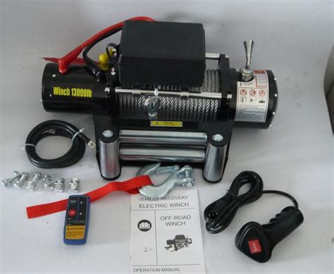 Low Price 9500lbs 12v 24v 4wd Electric Winch4x4 Auto Winch With