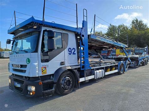 Iveco Magirus Car Transporter For Sale Lithuania Utena Zy