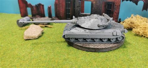 60tp Lewandowskiego Heavy Polish Prototype Tank As A Model Kit 28mm