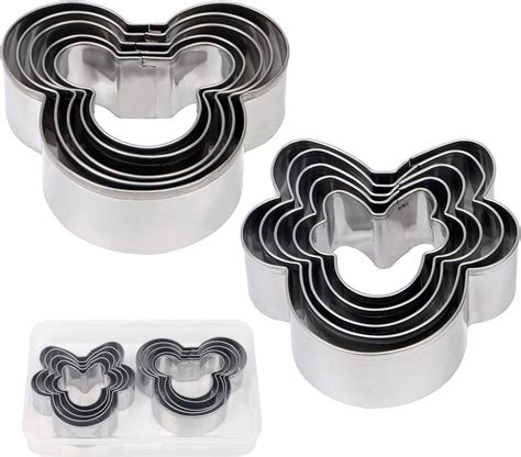 Bakingworld Mickey Mouse Cookie Cutter Set Mickey India Ubuy