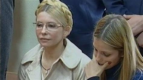 Ukraine Ex Pm Julia Tymoshenko Jailed For Seven Years Bbc News