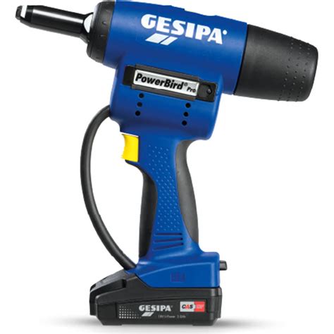 Gesipa Powerbird Pro Gold Edition Cordless Riveter Rivet Guns