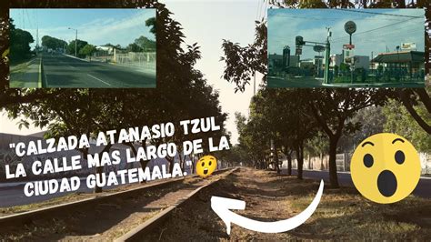 CALZADA ATANASIO TZUL Y LA ANTIGUA VIA DE FERROCARRIL EN ZONA 12