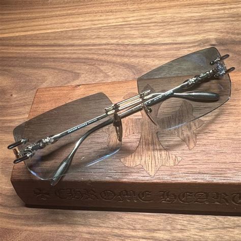 Chrome Hearts Lordie Gp Chrome Hearts Rimless Glasses Grailed