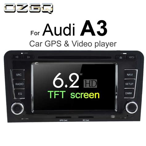 OZGQ Android 7 1 Car DVD Player For AUDI A3 2003 2012 HD Screen Auto