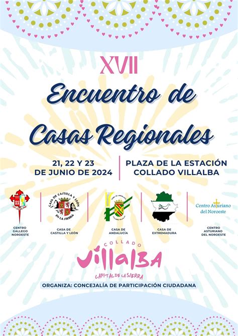 Este Fin De Semana Encuentro De Casa Regionales De Collado Villalba