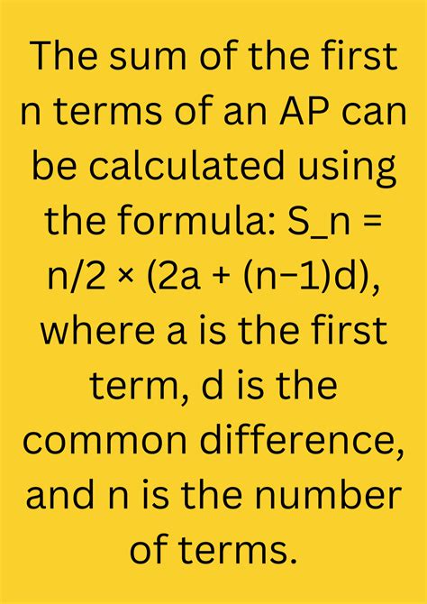 Flashcard Arithmetic Progressions Video Lecture Mathematics Maths Class 10