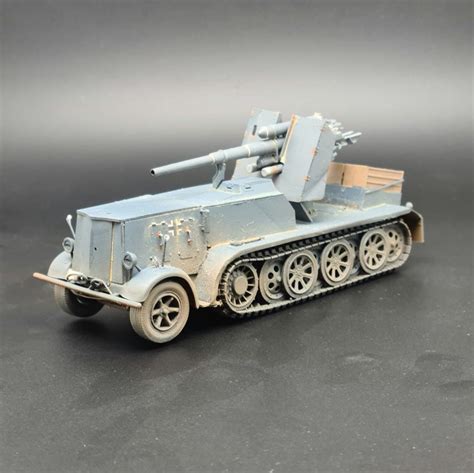 D Printable Flak Sfl Auf Zugkraftwagen T Sd Kfz Made With