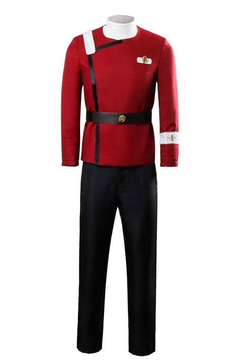 Star Trek II: The Wrath of Khan Starfleet Cosplay Costume James Tiberius Kirk Uniform-Takerlama