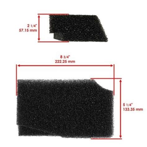 Hood Foam Pre Filter Fits Polaris 700 RMK 700 XC 700 XC SP 1999