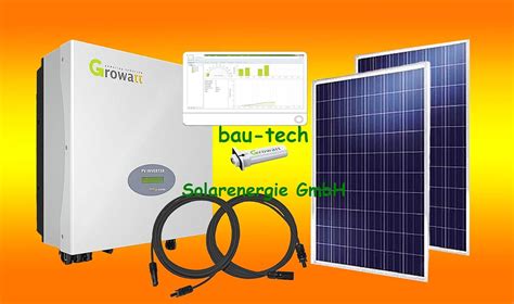 Heimwerker 3300 Watt Plug Play Solaranlage Solarset Eigenverbrauch