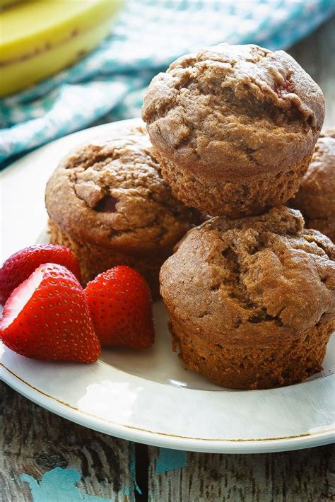 Strawberry Banana Muffins Bake Eat Repeat Recipe Banana Muffin