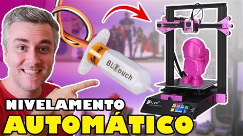 Como Instalar Nivelamento Automatico Na Impressora 3d Biqu B1 Bltouch