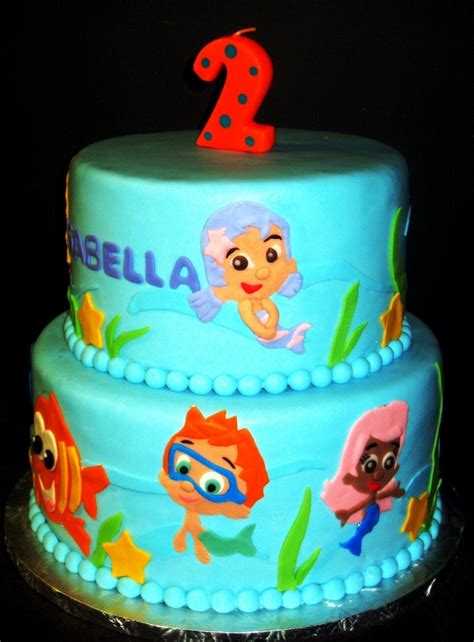 Bubble Guppies Cake - CakeCentral.com