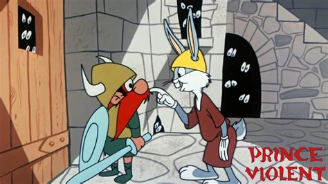 Prince Violent Looney Tunes Bugs Bunny And Yosemite Sam Cartoon