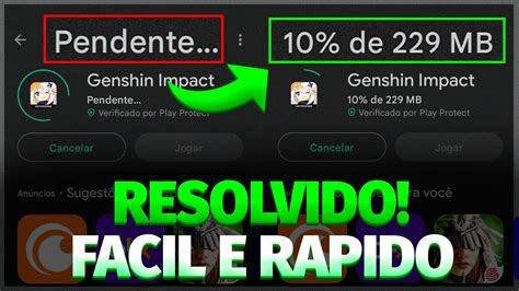 PLAY STORE NÃO BAIXA NADA DOWNLOAD PENDENTE como RESOLVER YouTube